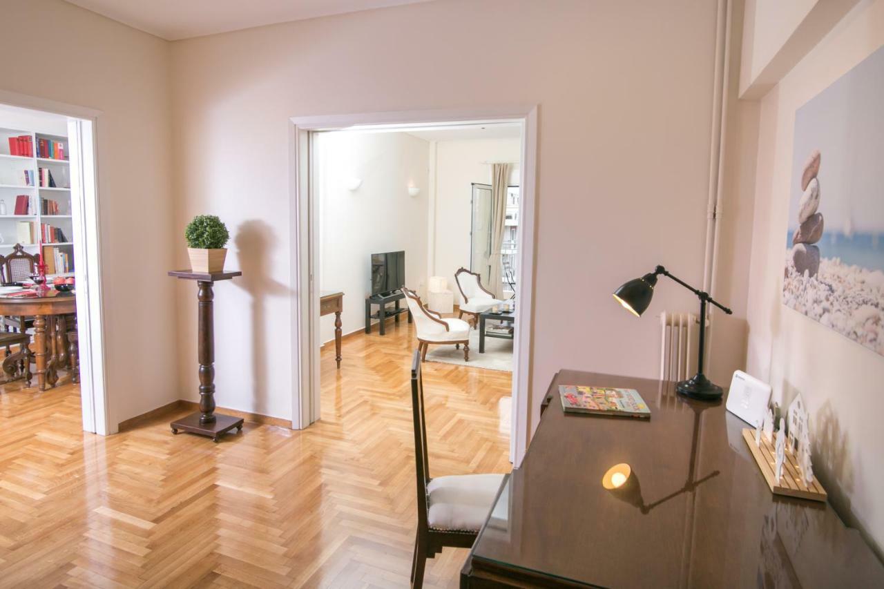 Ferienwohnung Magnificent Luxury Retrostyle Flat Acropolis View Athen Exterior foto