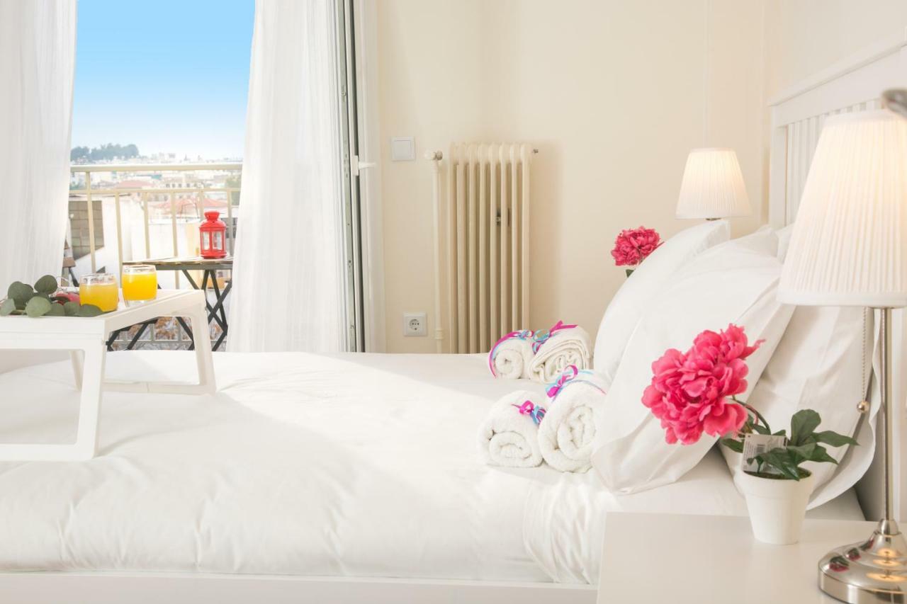 Ferienwohnung Magnificent Luxury Retrostyle Flat Acropolis View Athen Exterior foto