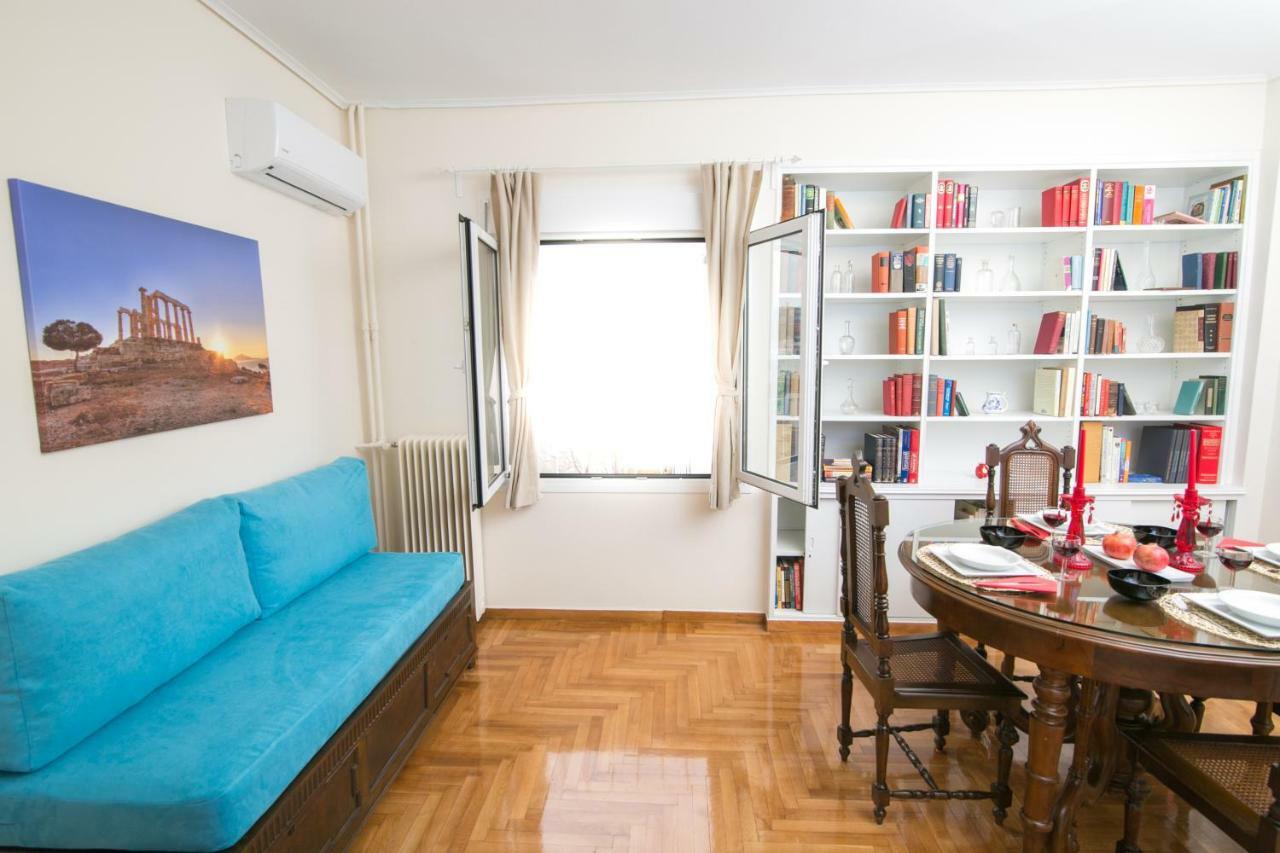Ferienwohnung Magnificent Luxury Retrostyle Flat Acropolis View Athen Exterior foto