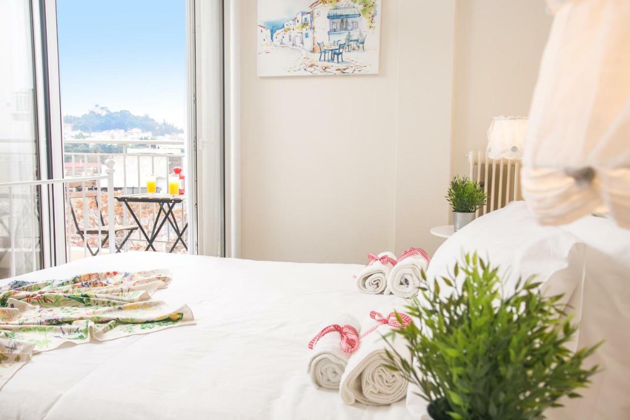 Ferienwohnung Magnificent Luxury Retrostyle Flat Acropolis View Athen Exterior foto